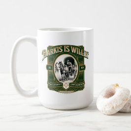 Barkis ist Willens Grüner Goldener Literarischer K Kaffeetasse