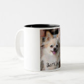 Barkley die Oklahoma Chihuahua-Tasse Zweifarbige Tasse (Vorderseite Links)