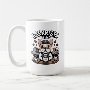 Barkrista Lustiger Barista Französische Bulldogge Kaffeetasse