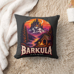 Barkula Est. Im Hundehaus Gothic Hunde-Elternteil Kissen