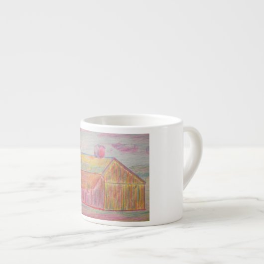 Barkunst Espressotasse (Vorderseite Rechts)