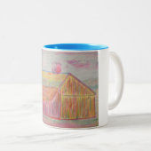 Barkunst Zweifarbige Tasse (VorderseiteRechts)