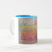 Barkunst Zweifarbige Tasse (Vorderseite Links)