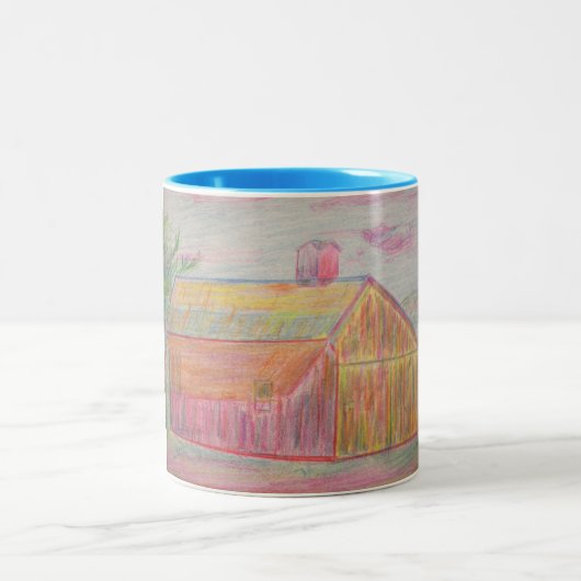 Barkunst Zweifarbige Tasse (Mittel)