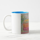 Barkunst Zweifarbige Tasse (Links)