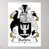 Barlow Familienwappen Poster (Vorne)