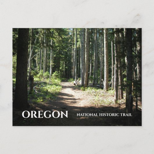Barlow Road, Oregon National Historic Trail Postkarte (Vorderseite)