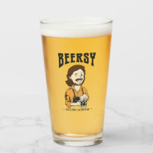 Barman-Bier-Glas