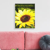 Barmherzigkeit, Frieden und Liebe Bibel Vers gewic Leinwanddruck (Insitu (Wohnzimmer))