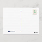 Barmherzigkeit, Frieden und Liebe (Jude 1:2) Postkarte (Rückseite)