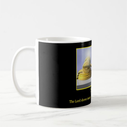 Barmherzigkeit-Tasse Kaffeetasse (Links)