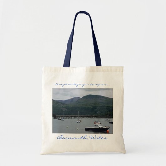 Barmouth Leinwand Tote Tasche (Vorne)