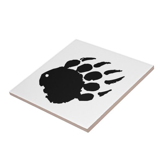 Bärn-Abdruck Fliese (Seite)