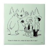 Bärn-Abendessen Fliese (Vorderseite)