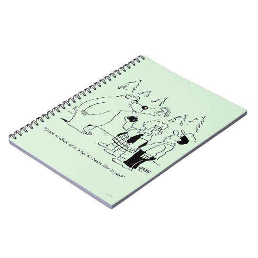 Bärn-Abendessen Notizblock (Linke Seite)