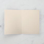 Bärn-Anmerkungs-Karte - freier Raum Karte (Innenseite)