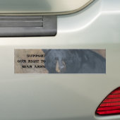 BÄRN-ARME - 2. ÄNDERUNGS-RECHT AUTOAUFKLEBER (Auf Auto)