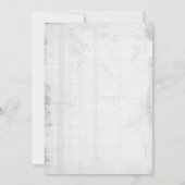 Bärn-Babyparty-Einladungs-Mädchen-Abenteuer-Dusche Einladung (Rückseite)