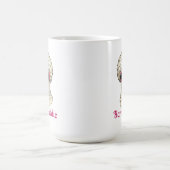Barn Baddie Funny Glam Chicken in Pink Sunglasses Kaffeetasse (Mittel)