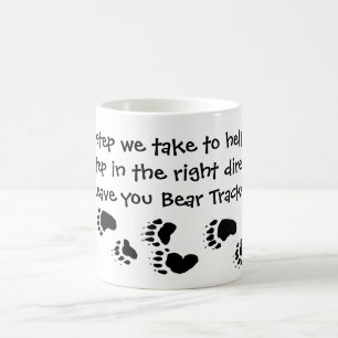 BÄRN-BAHNEN - SCHRITTE KAFFEETASSE