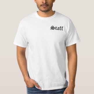 Bärn-Blockierpersonal-Shirt (weiß) T-Shirt