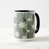 Barn Board Daisy Blume Tasse (VorderseiteRechts)