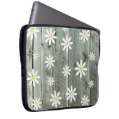 Barn Board Daisy Laptopschutzhülle (Vorne Rechts)