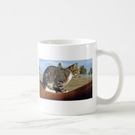 Barn Cat auf Flashy Kaffeetasse