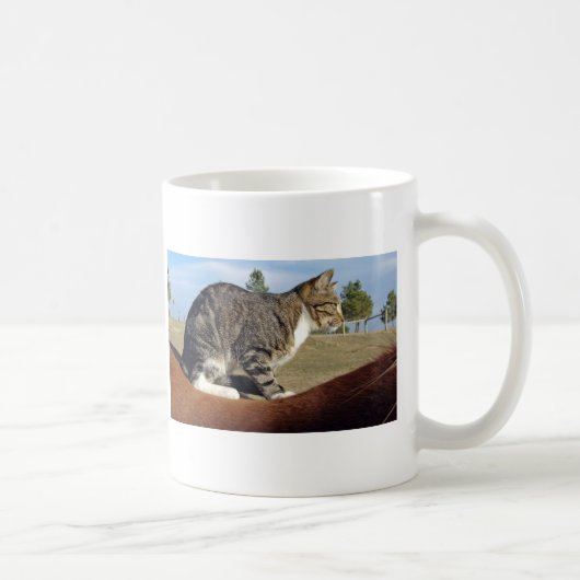 Barn Cat auf Flashy Kaffeetasse (Rechts)