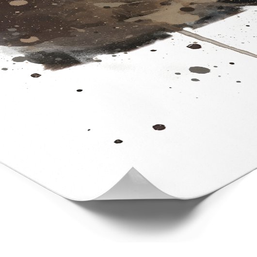 Barn Cat  Poster (Ecke)