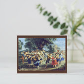 Barn Dance by Rubens Peter Paul (Beste Qualität) Postkarte (Stehend Vorderseite)