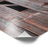 Barn Door Fotodruck (Ecke)