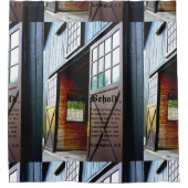 Barn Door Perspective, Revelation 3:8 Duschvorhang (Vorderseite)