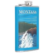 Bärn-Fischen im Fluss- Montana Flachmann (Rechts)