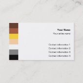 Bärn-Flaggen-Trick-Karte Visitenkarte (Rückseite)