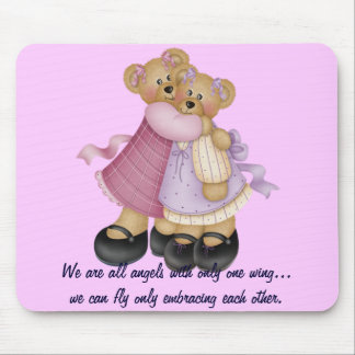Bärn-Freunde 2 - wir sind alle Engel… Mousepad