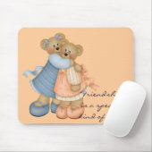 Bärn-Freunde 3 - Freundschaft ist Mousepad (Mit Mouse)