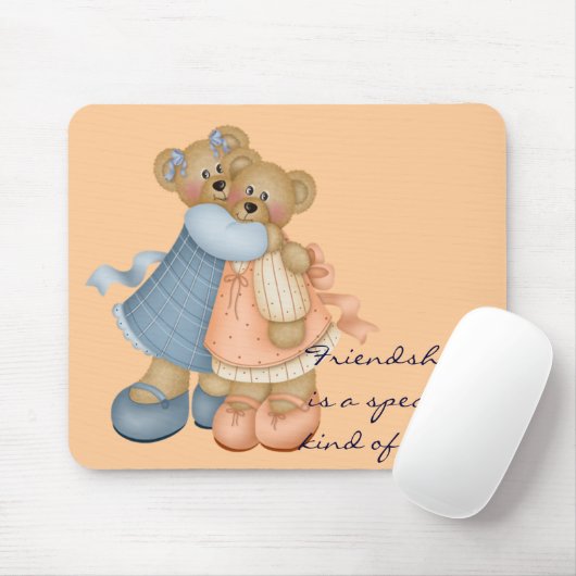 Bärn-Freunde 3 - Freundschaft ist Mousepad (Mit Mouse)