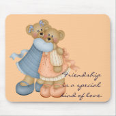 Bärn-Freunde 3 - Freundschaft ist Mousepad (Vorne)