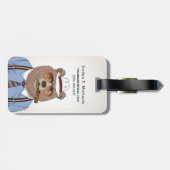 Bärn-Frühstück | addieren Ihren Namen Gepäckanhänger (Rückseite horizontal)