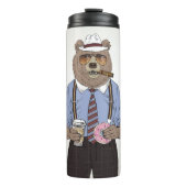 Bärn-Frühstück Thermosbecher (Vorderseite)