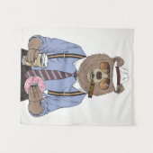 Bärn-Frühstück Wandteppich (Vorderseite (Horizontal))