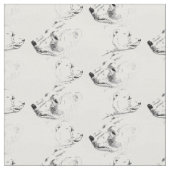 Bärn-Gewebe-Eisbär-Kunst-Gewebe-Mutter u. CUB Stoff (Nahaufnahme)