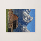 Barn Grand Tetons Berge Puzzle (Horizontal)