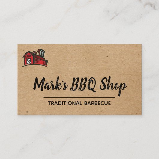 Barn GRILLEN Visitenkarte (Vorderseite)