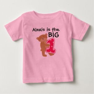 Bärn-großer kundengerechter Geburtstags-T - Shir Baby T-shirt