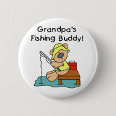 Bärn-Großväter, die Freund fischen Button (Vorderseite)