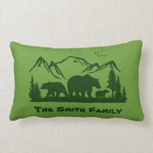 Bärn-Häuschen-Dekor-Kissen (personifizieren Sie) Lendenkissen