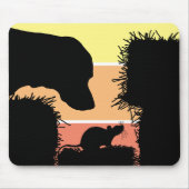 Barn Hunt Nose Work: Dog and Rat Scent Work Mousepad (Vorne)