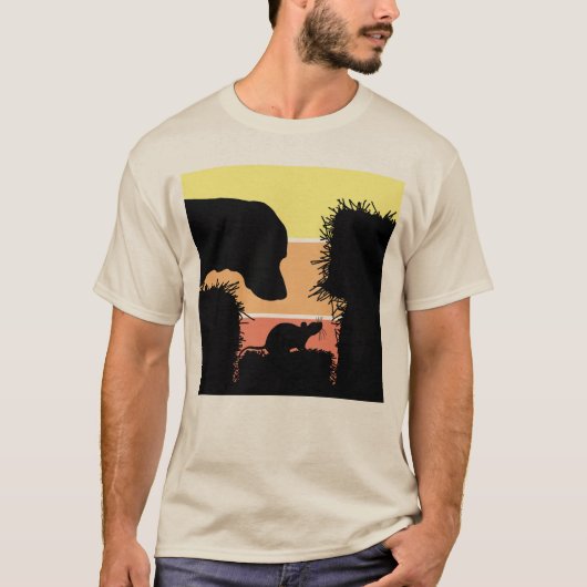 Barn Hunt Nose Work: Dog and Rat Scent Work T-Shirt (Vorderseite)